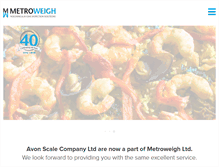 Tablet Screenshot of metroweigh.com